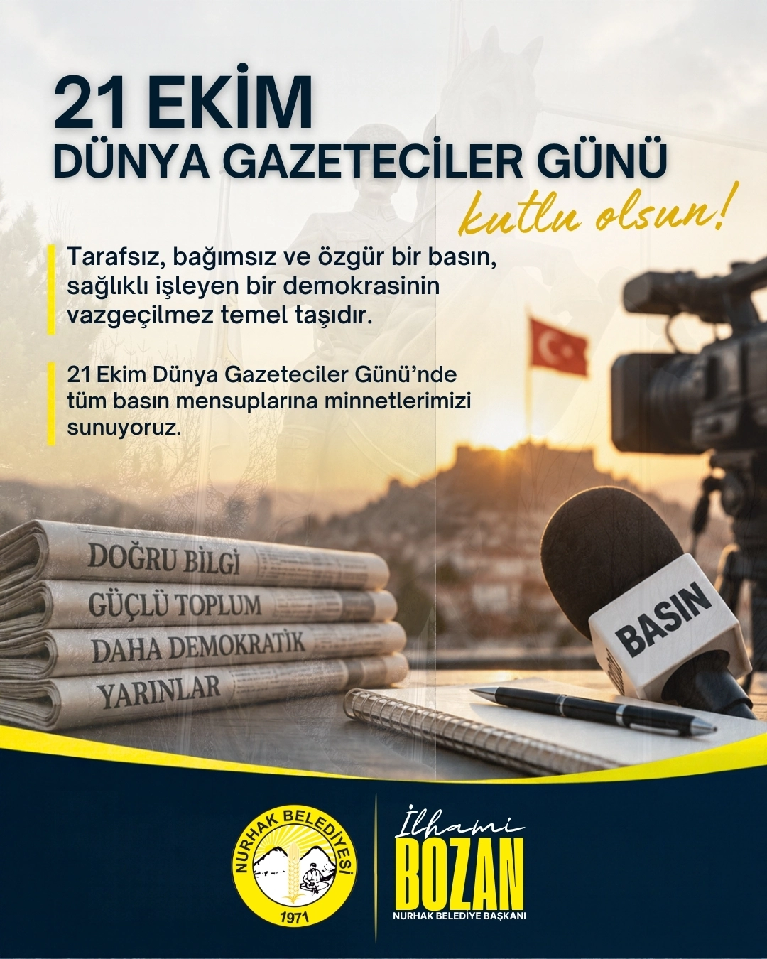 Dunya Gazeteciler Gunu